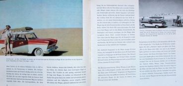 Ford Taunus Modelprogram 1957 Carbrochure (9678)